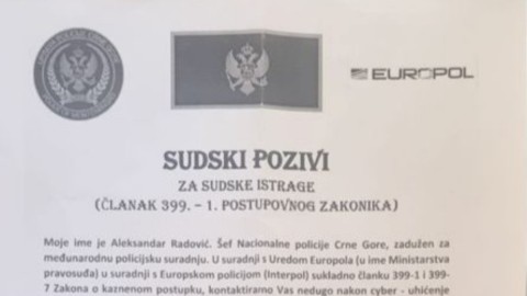 Uprava policije upozorava: Mejlovi sa potpisom pomoćnika direktora UP lažni thumb2.jpg