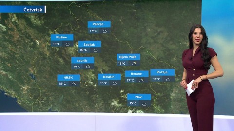 Sjutra oblačno vrijeme uz mjestimično slabu kišu thumb2.jpg