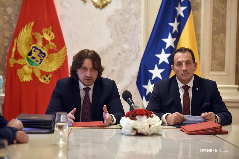 Sekulović i Cikotić (Foto: gov.me)