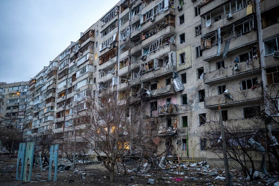 Posljedice borbi u Kijevu (Beta/AP)