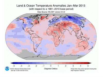 Klimatolozi: Mart 2013 – deseti najtopliji Klimatolozi: Mart 2013 – deseti najtopliji
