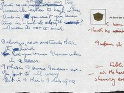 Lenonove pjesme u Britanskoj biblioteci Lenonove pjesme u Britanskoj biblioteci