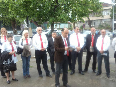 SNP počeo kampanju u Danilovgradu SNP počeo kampanju u Danilovgradu