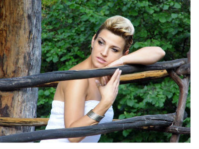 Nina Petković na festivalu "Zlatna palma" Nina Petković na festivalu "Zlatna palma"