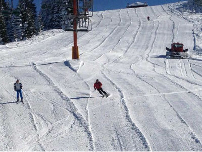 Ski centar Lokve ne radi zbog kiše Ski centar Lokve ne radi zbog kiše