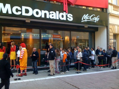 Zatvoren Mek Donalds u Banja Luci Zatvoren Mek Donalds u Banja Luci