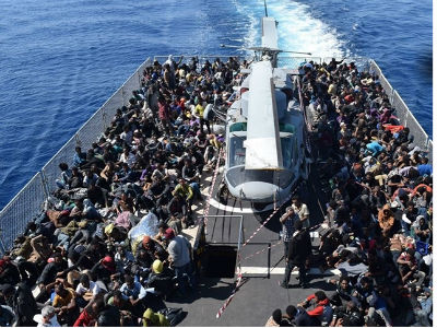 Za dva dana spasili blizu 6.000 migranata Za dva dana spasili blizu 6.000 migranata