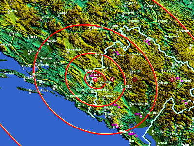 Zemljotres kod Bileće: 4,3 Rihtera Zemljotres kod Bileće: 4,3 Rihtera