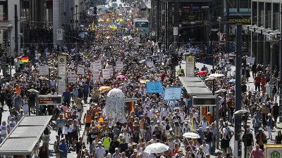 Njemačka: Protesti u Berlinu Njemačka: Protesti u Berlinu