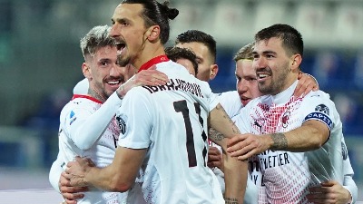 Ibra sa dva gola donio pobjedu Milanu Ibra sa dva gola donio pobjedu Milanu