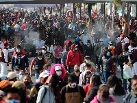 Meksiko: 17 povrijeđenih u sukobu migranata i policije