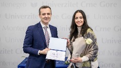 Дајана Премовић најбоља студенткиња Биотехничког факултета