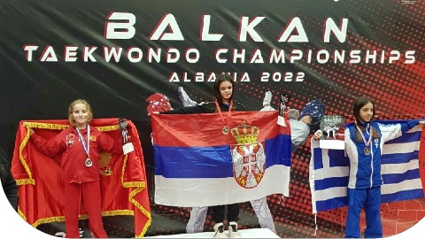 Сребро и бронза за Џаковић и Голубовића на Балканском шампионату