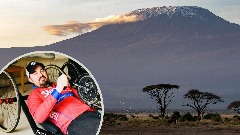 U invalidskim kolicima stigao na vrh Afrike