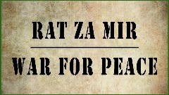 "Rat za mir" na TVCG1 thumb1.jpg
