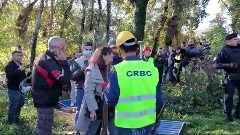 Нови Сад: Сукоб полиције и активиста на Шордошу