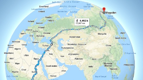 Како изгледа путовање најдужим копненим путем од Кејптауна до Магадана Како изгледа путовање најдужим копненим путем од Кејптауна до Магадана