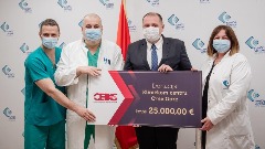 КЦЦГ добио 25.000 еура за обнову Клинике за неурологију
