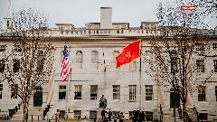 Црногорска застава први пут на Харварду