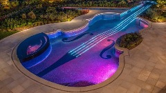 Направио базен у облику Страдиваријусове виолине
