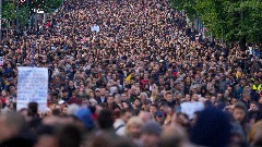 Хиљаде људи на протесту у Београду