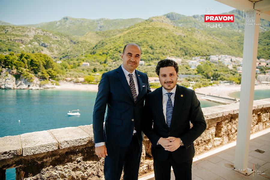 Abazović na Svetom Stefanu 