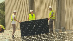 Почело постављање соларних панела на крову зграде Јавног сервиса