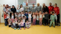 "Rukometić" stigao i kod djece iz vrtića "Dragan Radulović" thumb1.jpg