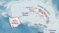 Najveći ledeni brijeg neće udariti u ostrvo Južna Džordžija thumb1.jpg