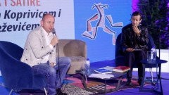 Nastup Kneževića i Koprivice na Sajmu knjiga: Stvarnost kroz prizmu britke satire  thumb1.jpg