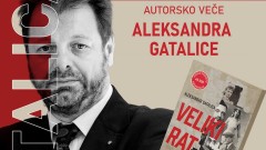 Autorsko veče Aleksandra Gatalice sjutra u NB "Radosav Ljumović" thumb1.jpg