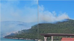 Požar na Luštici pod kontrolom thumb1.jpg