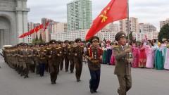 Sjeverna Koreja će danas na vojnoj paradi pokazati najnovije rakete thumb1.jpg