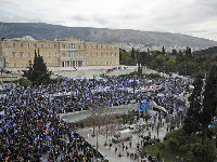Parlament raspravlja, Grci protestuju