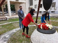 Položili vijenac na spomenik žrtvama bombardovanja Podgorice